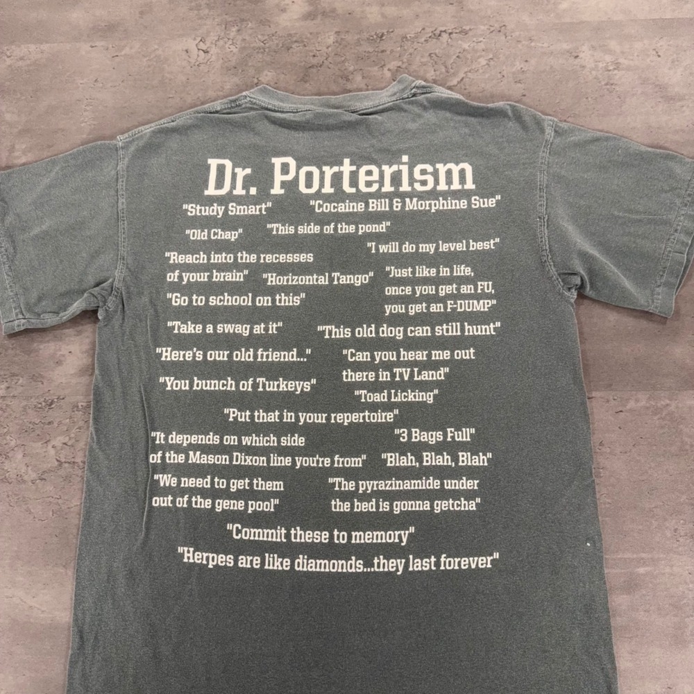 Rx Medical Pharmacy T Shirt Mens Small Green Graphic Funny Humor Vulgar Comedy